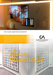 centroalum, showroom, visita virtual, aluminio, barcelona, serie renova, renova, centro alum